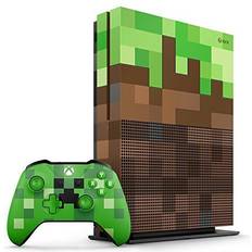 Game Consoles Microsoft Xbox One S 1TB Limited Edition Console Minecraft Bundle [Discontinued]