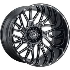 Car Rims Vision Wheel Milled Gloss Black Brawl 404-22036GBMS-19