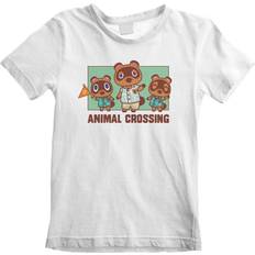 Nintendo Animal Crossing Nook Family Kids T-Shirt - White