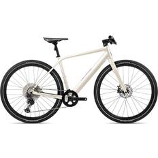 Disc E-City Bikes Orbea Vibe H10 Elcykel Hybrid Ivory White