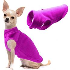 Dog Fleece Vest Soft Winter Jacket Sweater with D-Ring Leash Cold Weat