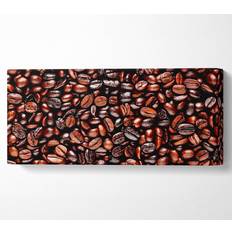 Ebern Designs Just Coffee Beans Canvas Prints Framed Art