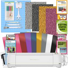 DIY Cricut Explore Air 2 with Light Grip Mat Premium Vinyl Rolls & Strong Bond Everyday Iron-On Bundle