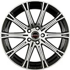 Car Rims Borbet CW 1 7 x 17 ET 38 skruvcirkel 4 108 nav centrering 72,5 CW1 70738108472.5HS, Hyper silver