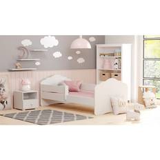 Einzelbett Wave 160x80 Mit Rausfallschutz