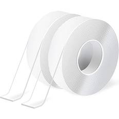 Art3d Nano Double-Sided Adhesive Tape 2-Roll 10FT, Multipurpose Tape