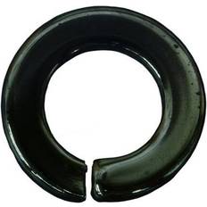 Washers Split Lock Washer,Fits Bolt Size3/8 inSteel,Black ChromeFinish,10 PK