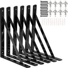 Shelf Brackets 12 x 8 Inch 6 Pack 300x190 mm