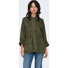 Only Chaquetas Only Chaqueta Tipo Utility Con Bolsillos 15309829 - Green