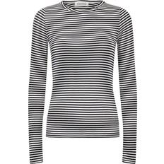 Sofie Schnoor T-Shirt Long Sleeve, Navy Striped