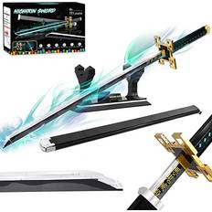 Jorumo Demon Slayer Swords Compatible with Lego Sets for Adults and Kids, 40in Tokitou Muichirou Sword Building Block with Scabbard and Stand, Anime Sword Building Toy Katana Demon Slayer Gift, 771 Pcs