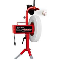 Baseball Pitching Machines Heater Team Sports Blaze Pitching Machine with 1 Yr. Warranty for Baseball, and Softball Training Blaze Baseball & Softball Throws Up to 70 MPH Perfect for Backyard Practice & Team Development
