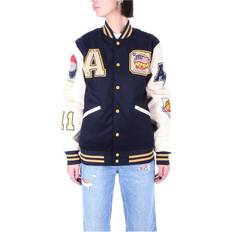 American College Unisex Navy Varsity Jacke, Marineblau