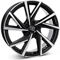 Car Rims MSW OZ 80/4 gloss black full polished 6.0Jx15 4x100 ET40