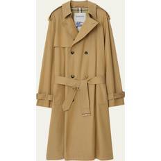 Burberry Women Coats Burberry Long Gabardine Trench Coat