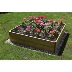 Pots, Plants & Cultivation Freeport Park Honey Wooden Raised Flower Bed