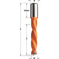 Elverktygstillbehör Cmt Borr För Trä S=10x20 mm D=6x43 mm