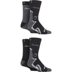 5 pcs Socks Jeep Mens Pair Performance Boot Socks Black 6-11 Mens