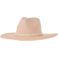 Pink - Women Hats Marcus Adler Marcus Adler Rope Trim Straw Panama Hat Blush