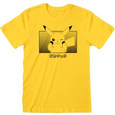 Pokémon T-shirts Pokémon Pikachu Katakana T-Shirt - Yellow