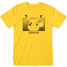 Pokémon T-shirts Pokémon T-Shirt Pikachu Katakana