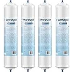 Wessper Vattenfilter för kylskåp ersättning för Samsung Side By Side, LG, AEG, HAIER, Whirlpool, DA29-10105J, HAFEX/EXP, DA99-02131B, WSF-100, EF9603, USC-100 4