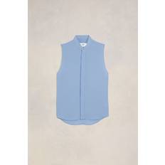 Unisex - Wool Shirts Ami Paris Sleeveless Shirt Blue Unisex