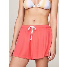 Tommy Hilfiger Women Shorts Tommy Hilfiger TH Essential Cover Up Beach Shorts SUMMER PEACH