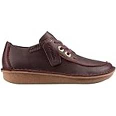 Clarks Funny Dream Sneaker Wine Leather - UK