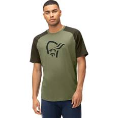 Ull T-skjorter Norrøna Femund PureUll T-Shirt - Loden Green