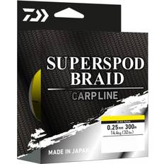 Yellow Fishing Lines Daiwa Daiwa Splietan Nra Super Spod Braid 0,25 mm 300 m