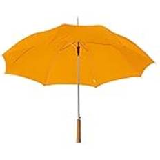 Umbrellas eBuyGB Förpackning med 6 stort bröllop/fotografparasoll fällbart paraply, 105 cm orange