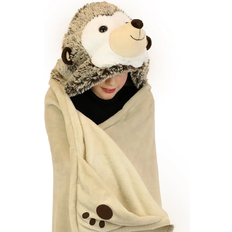 Blankets on sale Sonic Hedgehog Hooded Blankets Blue, Brown