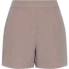 Vrouw - Zilver Shorts Pieces Pcbozzy Shorts - Donkerbeige