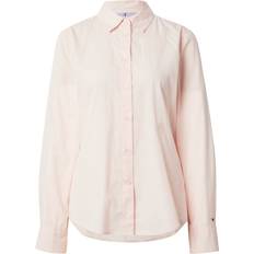 Tommy Hilfiger Baumwolle Blusen Tommy Hilfiger Bluse 'ESS' rosa