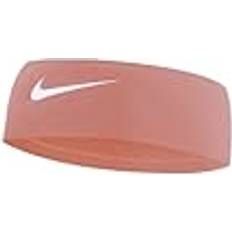 Rouge Bandeaux Nike Dri-FIT Fury Headband - Red Stardust