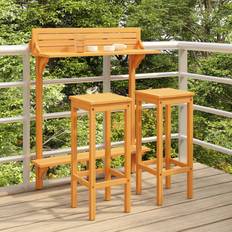 Footrest Outdoor Bar Sets Dakota Fields Kentworth Outdoor Bar Set, 1 Table incl. 2 Chairs