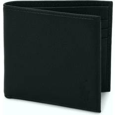 Polo Ralph Lauren Wallets Polo Ralph Lauren Billfold 6 Card Holder Pebble Wallet Wallet - Black