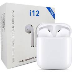 TWS White i12 Wireless Mini