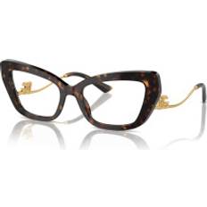 Dolce & Gabbana Dam Glasögon Dolce & Gabbana DG3391B 502 56 Sköldpaddemönstradeshell Glasögonram