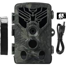 Hunting ACROMA 4K 10FPS Trail Camera 48MP HD Hunting Camera, IP66 Waterproof, 940nm No Glow Night Vision, 2.4” LCD Screen, 0.2s Trigger Time and 120° Wide Len, Perfect for Hunting, Wildlife Monitoring