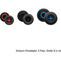 Sennheiser Headphone Accessories Sennheiser Foam Ear Adapter S=Red 5 Pairs