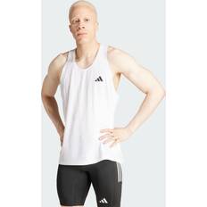 Adidas Men Tank Tops Adidas Own The Run Tank Top White Mens