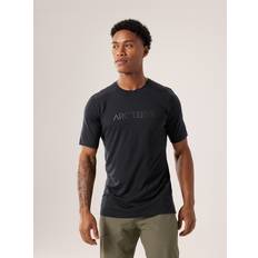 Arc'teryx Herren T-Shirts Arc'teryx Ionia Word Logo T-Shirt - Schwarz