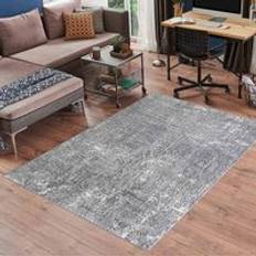 Serdim Rugs Modern Abstract Lines Grey