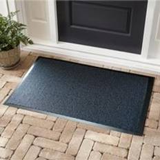 Blue Entrance Mats Serdim Rugs Non Barrier Blue