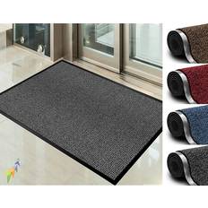 90.0 cm Entrance Mats Abaseen Abaseen Door Mat Heavy Duty Grey