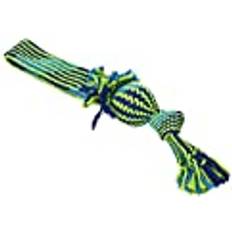 Kæledyr Buster Colour Tugger Squeak Rope Reb 37cm M Blå Lime