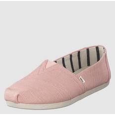 Cheap Espadrilles Toms UK 3 Heritage Canvas Spanish Villa Espadrilles Pink