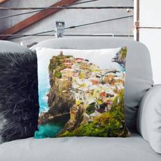 Textiles East Urban Home View of Cinque Terre Complete Decoration Pillows